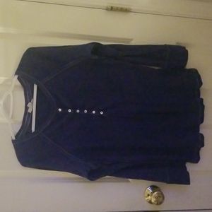 Long Sleeve Top, XL, Liz Lange, Purple